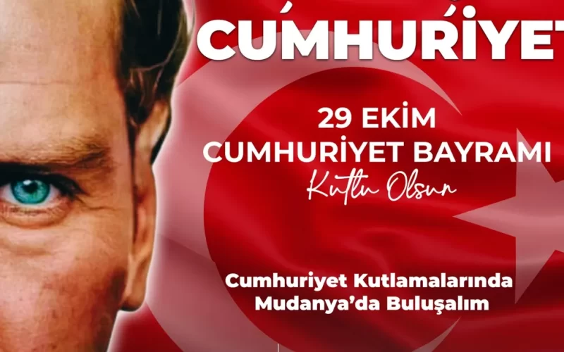 Cumhuriyet’in 101. yaşı Mudanya’da coşkuyla kutlanacak