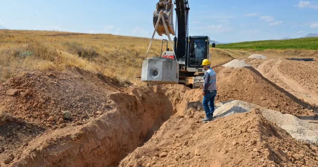 Maski Gölpınar’da 79 kırsal konutun altyapısını tamamlıyor